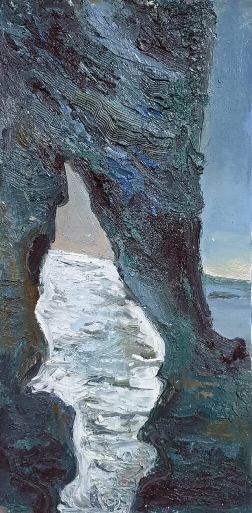 Normandy. Journey Impressions. Oil on Canvas.